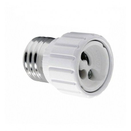 Adaptador E27 a GU10 cerámico para portalámparas