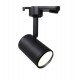 LED railspot 8W monofase zwart GU10 dimbaar Triac 24° CRI+98