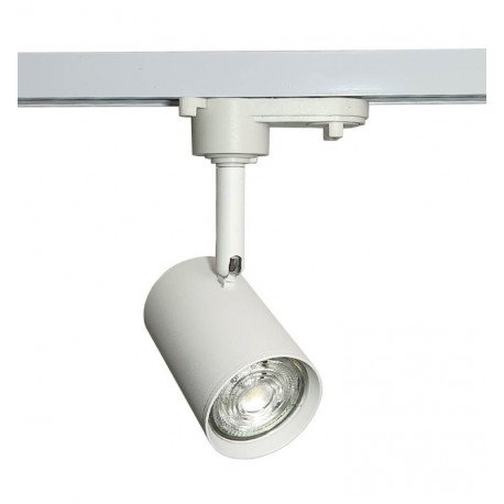 LED railspot 8W monofase GU10 dimbaar Triac 24° CRI+98