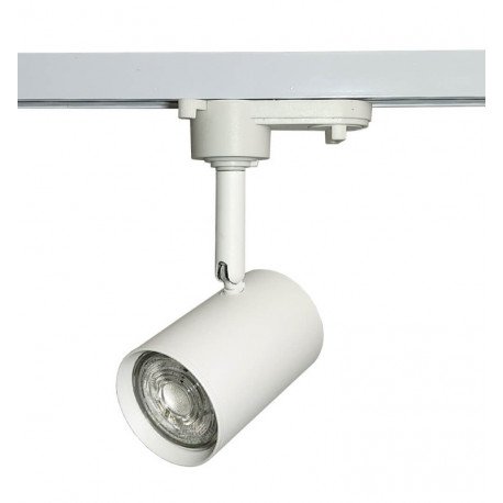 LED railspot 8W monofase GU10 dimbaar Triac 24° CRI+98