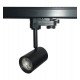 LED railschijnwerper 8W trifasig zwart GU10 24° dimbaar Triac