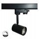 LED railschijnwerper 8W trifasig zwart GU10 24° dimbaar Triac
