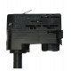 LED railschijnwerper 8W trifasig zwart GU10 24° dimbaar Triac