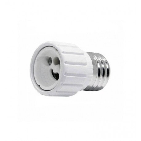 Adaptador E27 a GU10 cerámico para portalámparas