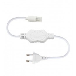 Ledstrip rectifier-kabel 12mm 10W voor 230V COB monocolor