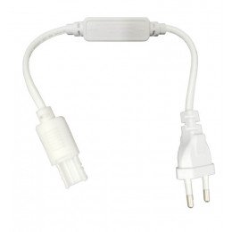 Gelijkrichterkabel 12mm voor ledstrip 8W 230V