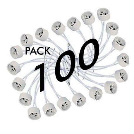 GU10 Ceramic Socket Adapter 10 cm Pack of 100