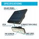 Wandlamp LED Solar 1000 lm met PIR-sensor, afneembaar 4000K