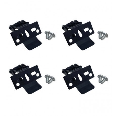 Kit convertidor a empotrable para luminaria de superficie negro