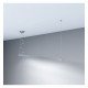 LED Linear Pendant Panel MINI MUNICH Silver Dimmable