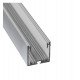 LED Linear Pendant Panel MINI MUNICH Silver Dimmable