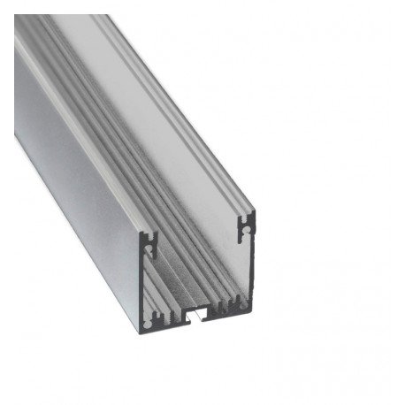 LED Linear Pendant Panel MINI MUNICH Silver Dimmable