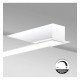 Panel LED empotrable MOSCU MINI blanco IP54