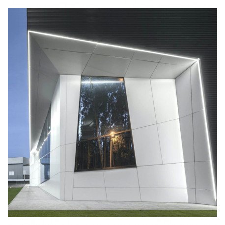 LED Recessed Panel MOSCU MINI Silver IP54