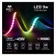 Ledstrip 24V RGBIC COB digitaal 5m 360 LED/m voor binnen