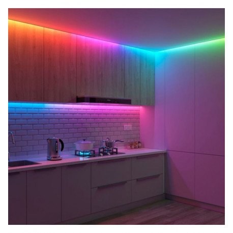 Ledstrip 24V RGBIC COB digitaal 5m 360 LED/m voor binnen