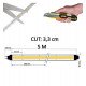 Ledstrip 24V RGB COB 15W/m voor binnen, 5m, IP20
