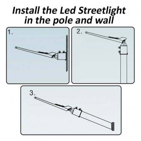 Farola LED 50W exterior AREA FLEX OSRAM chip DURIS E 2835