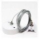 Hangkits voor eenfasige led-rail, 1,05 m