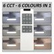 Led-plafondventilator 28W 6CCT IP20 met afstandsbediening