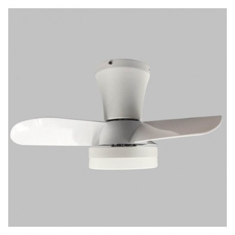 Ventilador LED de techo 28W 6CCT IP20 con mando