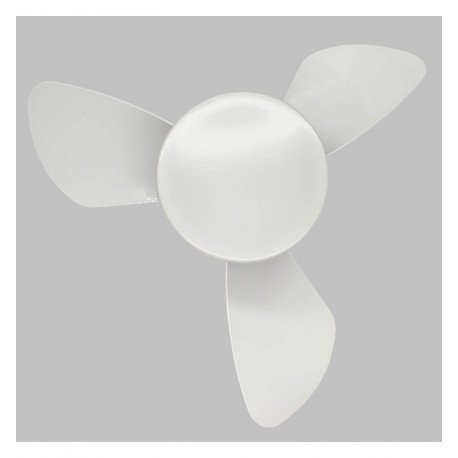 Ventilador LED de techo 28W 6CCT IP20 con mando