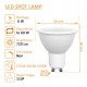 LED Bulb GU10 6W 110° OSRAM DURIS E sin flicker