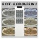 LED plafondventilator SANTORINI 30W 6CCT stil IP20 50 cm