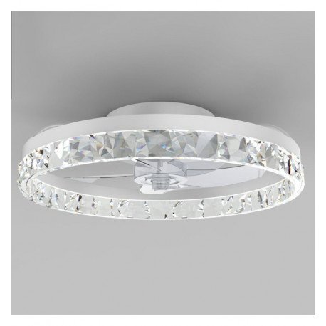 LED plafondventilator SANTORINI 30W 6CCT stil IP20 50 cm