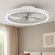 Led plafondventilator 30W 6CCT stil IP20 50 cm
