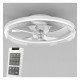 Led plafondventilator 30W 6CCT stil IP20 50 cm