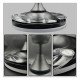 LED plafondventilator MALTA zwart 30W 6CCT 106cm stil