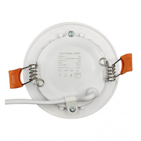 Inbouw LED downlight rond 6W CCT OSRAM 70mm