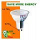 Bombilla LED GU10 6W 110° OSRAM chip DURIS E sin flicker