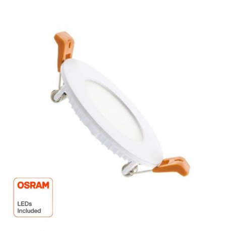 Downlight LED circular 6W CCT empotrable OSRAM 70mm