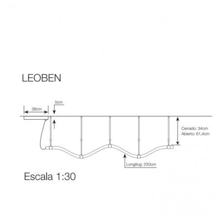 LED-hanglamp multiforma FLEXI NEON LEOBEN