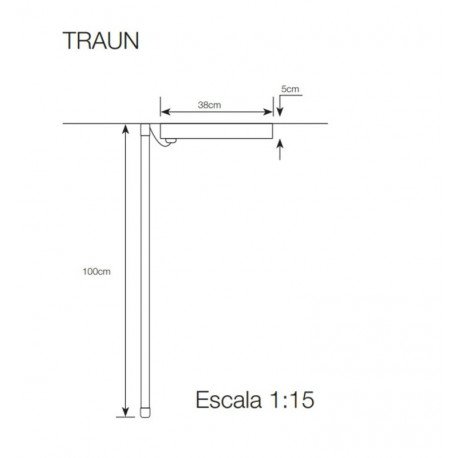 Lámpara LED de techo multiformas FLEXI NEON TRAUN