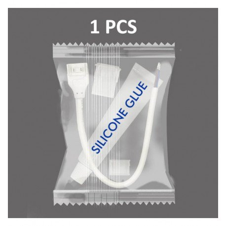 Silicone & Connector Cable Kit for COB LED Strips 10/12mm IP65