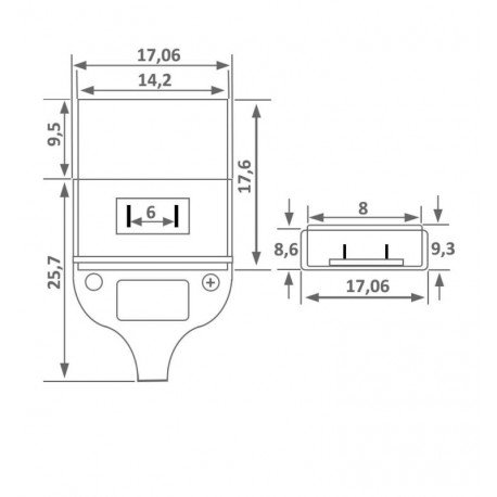 Kit silicona y cable conector para tiras LED COB 10/12mm IP65