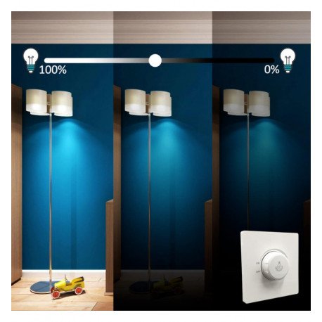 Triac led-dimmer 15-1000W wandregelaar 220V