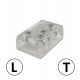 LED Strip L&T Transparent Connector 10mm IP20