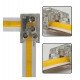 L&T transparante connector voor ledstrips COB en SMD 10mm IP20