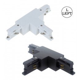 T-connector voor linksdraaiend 3-fase rail