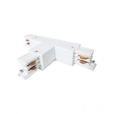 T-connector voor linksdraaiend 3-fase rail