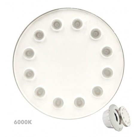 Ledlamp PAR56 36W 6000K onderwater IP68 RVS 316 voor zwembad