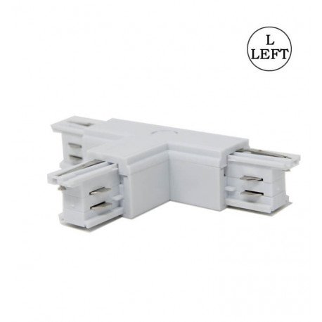 T-connector voor linksdraaiend 3-fase rail
