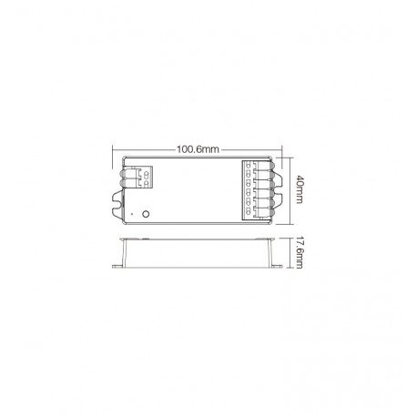 LED-controller 3-in-1 RGB/RGBW/RGBCCT RF 2,4 GHz