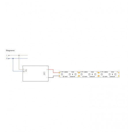 Voeding 12V 36W professioneel ECOLED IP67 TÜV