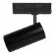 Led schijnwerper voor trifase ledrail 40W-26W CCT CRI+92 UGR13 zwart