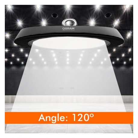 Led high-bay UFO industrieel 80W/100W/150W OSRAM zonder flikkering